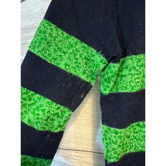 J.Crew Sequin Striped 3/4 sleeve Sweater Size S - Picture 4 of 5